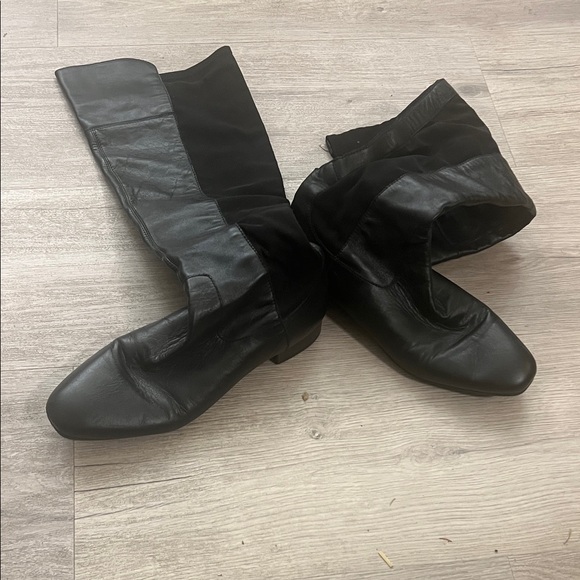 Louise et Cie Shoes - Louise et Cie - Black Leather knee height boots
